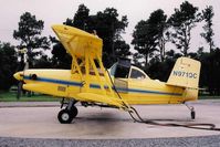 N971QC - 1976 Ag-Cat G-164A, #1655, with a Walter M601E-11 turbine conversion.  Meadows Aviation-Hazen, Arkansas. - by wswesch