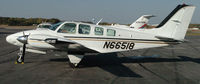 N66518 @ DAN - 1979 Beech 58 in Danville Va. - by Richard T Davis