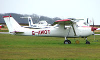 G-AWOT @ EGTC - Part of the General Aviation activity at Cranfield - by Terry Fletcher