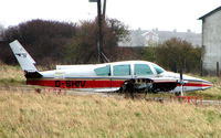 G-SHIV @ EGTC - American GA-7 dumped at Cranfield