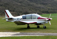 G-LGCA - Tug for the Gliders at Dunstable Downs - by Terry Fletcher