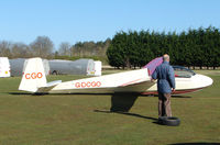 G-DCGO @ X1WE - Glider at Weston-on-the Green , Oxford - by Terry Fletcher