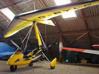 G-BYLC @ EGTN - One aircraft at the friendly Enstone Airfield in Oxfordshire - by Terry Fletcher