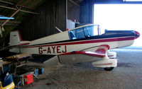 G-AYEJ @ EGTN - One aircraft at the friendly Enstone Airfield in Oxfordshire - by Terry Fletcher