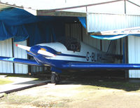 G-BLXH @ EGTN - One aircraft at the friendly Enstone Airfield in Oxfordshire - by Terry Fletcher