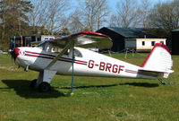 G-BRGF - Based aircraft at the quaintly named Hinton-in-the-Hedges airfield - by Terry Fletcher
