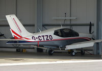 G-CTZO @ EGBT - The Buckinghamshire airfield at Turweston always has a good variety of aircraft movements - by Terry Fletcher