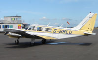 G-BBLU @ EGBT - The Buckinghamshire airfield at Turweston always has a good variety of aircraft movements - by Terry Fletcher