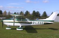 G-LEGG - Cessna Skylane on a sunny Spring day at Hinton - by Simon Palmer