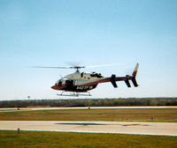 N427FW @ GKY - Bell Helicopter company photo ship during BA-609 (N609TR) flight testing