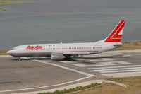 OE-LNK @ LGKR - Lauda Air 737-800