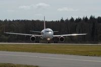 HB-JZG @ EGHH - TAXIING ONTO RUNWAY 26 - by Patrick Clements
