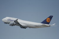 D-ABTA @ KLAX - Boeing 747-400 - by Mark Pasqualino