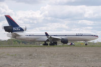 N811DE @ CYMX - Delta Airlines MD11 - by Andy Graf-VAP