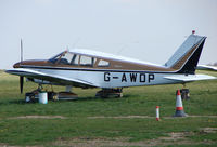 G-AWDP @ EGSH - 30 year old Piper Pa-28-180 at Norwich UK - by Terry Fletcher