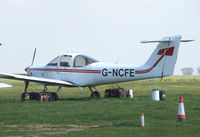 G-NCFE @ EGSH - Piper Tomahawk at Norwich UK - by Terry Fletcher