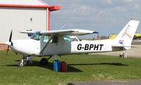 G-BPHT @ EGSH - Cessna 152 at Norwich UK - by Terry Fletcher