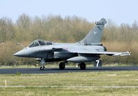 106 @ EHLW - A new bird in the skies: the Dassault Rafale. Seen during the exercise Frisian Flag 2008