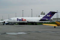 N112FE @ CYHM - FedEx 727 at Hamilton - by Steve Hambleton