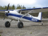 N8221V - Cessna 180H on 30 inch Bush Wheels - by Reagan Russey