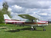 G-BORY @ EGSP - Cessna 150 at Sibson - by Simon Palmer