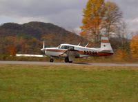 N3218S @ 2NC0 - Mooney M20E, Take off in Burnsville, NC - by Phil Brown