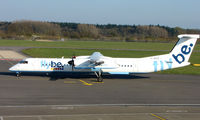 G-JECZ @ EGHI - FLYBE Dash 8 at Southampton