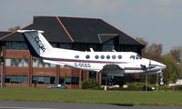 G-OCEG @ EGHH - Cega's Beech 200 arriving at Bourne,outh in April 2008 - by Terry Fletcher
