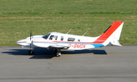 G-BMDK @ EGHI - Med Air's Pa34 arriving at Southampton