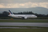 F-GFKR @ EGCC - Taken at Manchester Airport on a typical showery April day - by Steve Staunton