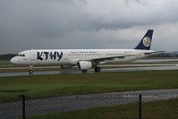 TC-KTD @ EGCC - Taken at Manchester Airport on a typical showery April day - by Steve Staunton