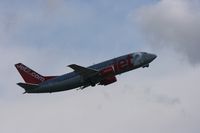 G-CELU @ EGCC - Taken at Manchester Airport on a typical showery April day - by Steve Staunton