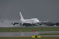 B-KAI @ EGCC - Taken at Manchester Airport on a typical showery April day - by Steve Staunton