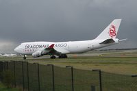 B-KAI @ EGCC - Taken at Manchester Airport on a typical showery April day - by Steve Staunton