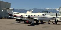 N316PM @ COS - Pilatus @ Colorado Springs Airport - by Victor Agababov