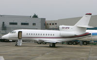 CS-DFB @ EGGW - Netjets Europe Falcon 900 on Luton Stand 71 - by Terry Fletcher