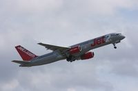 G-LSAC @ EGCC - Taken at Manchester Airport on a typical showery April day - by Steve Staunton