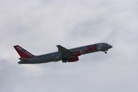 G-LSAC @ EGCC - Taken at Manchester Airport on a typical showery April day - by Steve Staunton