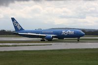 G-CZNA @ EGCC - Taken at Manchester Airport on a typical showery April day - by Steve Staunton