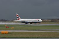 G-BNWC @ EGCC - Taken at Manchester Airport on a typical showery April day - by Steve Staunton