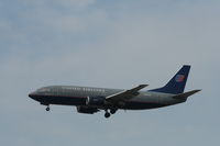 N351UA @ KORD - Boeing 737-300