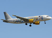 EC-KDG @ LEBL - Absolute Vueling with special paint MTV. - by Jorge Molina