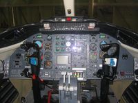 N815DD @ KTEB - LJ35A Panel - by Unk