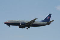 N334UA @ KORD - Boeing 737-300