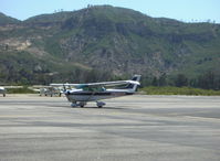 N21585 @ SZP - 1974 Cessna 172M, Lycoming O-320-E2D 150 Hp, taxi to Rwy 22 - by Doug Robertson