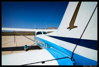 N1442U @ KIYK - Cessna 172 parked at Inyokern. - by Sandy Redding