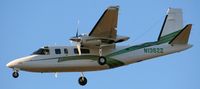 N13622 @ KSBA - N13622 Landing on runway 25 at KSBA