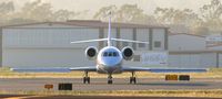 N856F @ KSBA - N856F Taxiing to runway 25 at KSBA