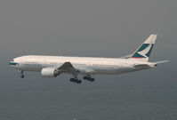 B-HNA @ VHHH - CATHAY 777 - by Kevin Murphy