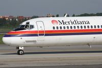 EI-CIW @ LIN - MERIDIANA MD-83 nose - by Marco Mittini